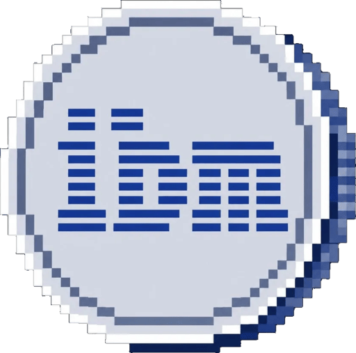 $IBM pixel coin